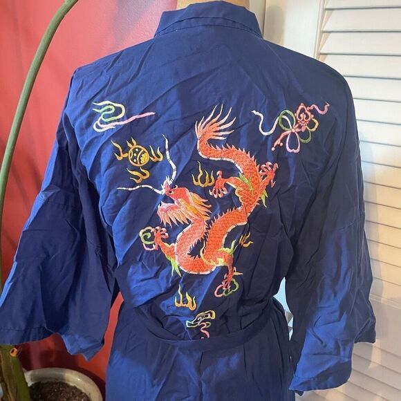 HEALTH | blue robe made in china S - Picture 7 of 12